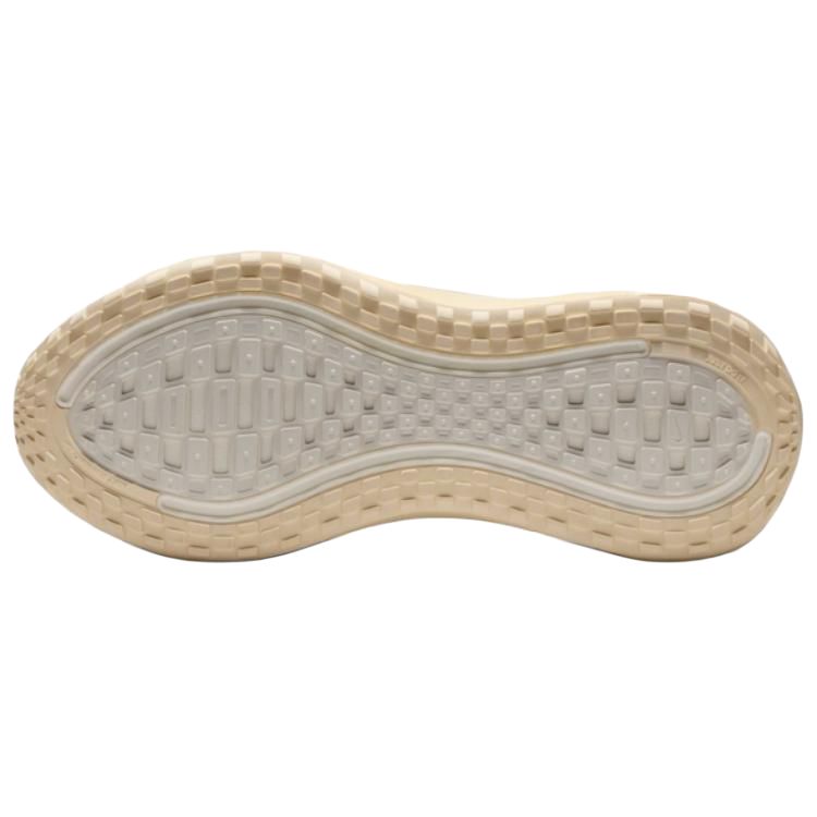 Nike Vomero Plus Daily Comfortable Breathable Reflective Rebound ZoomX Casual Training Running Shoes Women's Beige White - رفعة