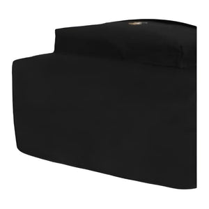 Bottom angle view of an authentic Polo Ralph Lauren black backpack showing structure and base durability.

منظر للزاوية السفلية لحقيبة ظهر Polo Ralph Lauren أصلية باللون الأسود يوضح الهيكل ومتانة القاعدة
