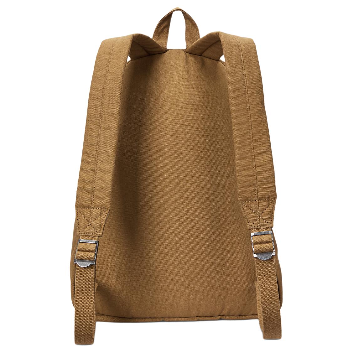 Back view of an authentic Polo Ralph Lauren backpack in camel brown, showing padded adjustable shoulder straps for optimal comfort.

الجهة الخلفية لحقيبة ظهر Polo Ralph Lauren أصلية باللون الجملي، توضح أحزمة الكتف المبطنة والقابلة للتعديل لأقصى درجات الراحة.