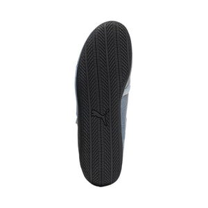 Puma Speedcat Ballet Strap black shoes bottom rubber outsole pattern showing tread design.