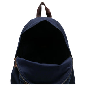 Open interior view of an authentic Ralph Lauren Polo Bear navy blue school backpack showing the spacious main compartment.

عرض داخلي مفتوح لحقيبة ظهر مدرسة Ralph Lauren Polo Bear أصلية باللون الكحلي يوضح مساحة التخزين الرئيسية الواسعة.
