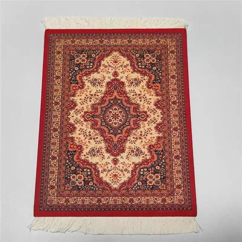 سجادة ماوس Mouse Pad بتصميم سجاد تركي كلاسيكي فاخر - رفعة