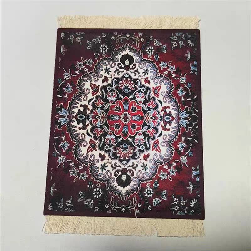 سجادة ماوس Mouse Pad بتصميم سجاد تركي كلاسيكي فاخر - رفعة