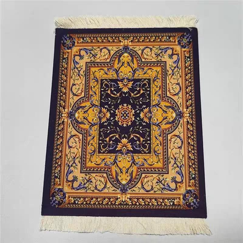 سجادة ماوس Mouse Pad بتصميم سجاد تركي كلاسيكي فاخر - رفعة