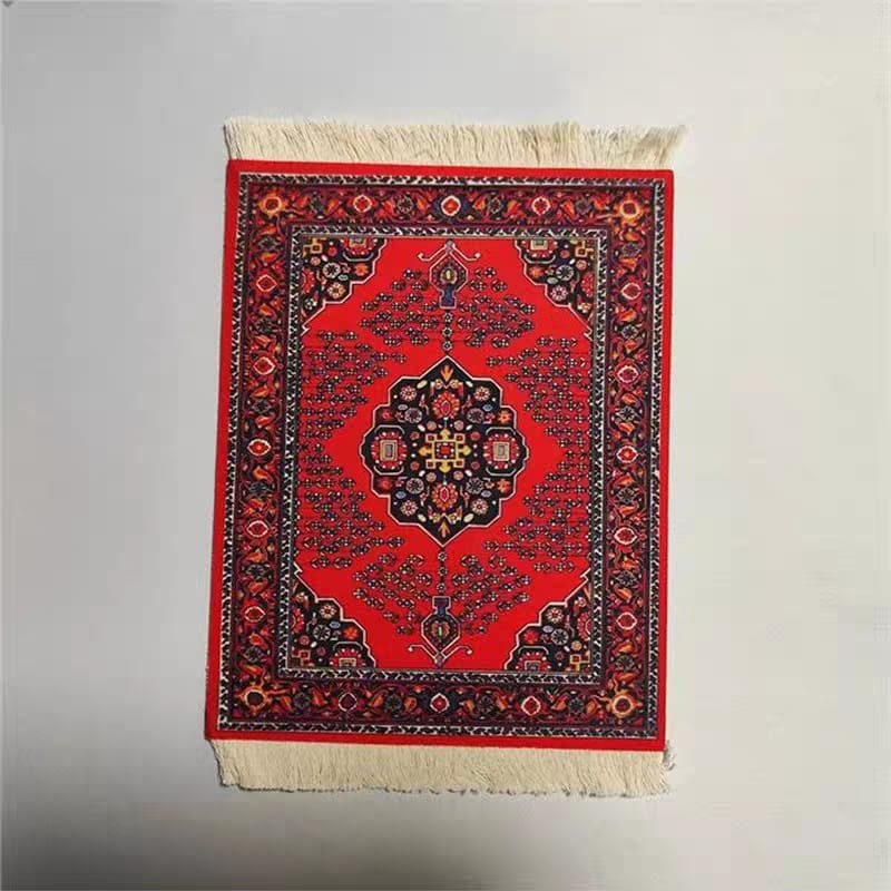 سجادة ماوس Mouse Pad بتصميم سجاد تركي كلاسيكي فاخر - رفعة