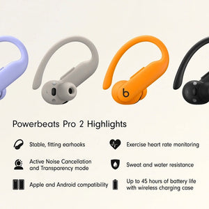 مواصفات سماعات Beats Powerbeats Pro 2 وألوانها