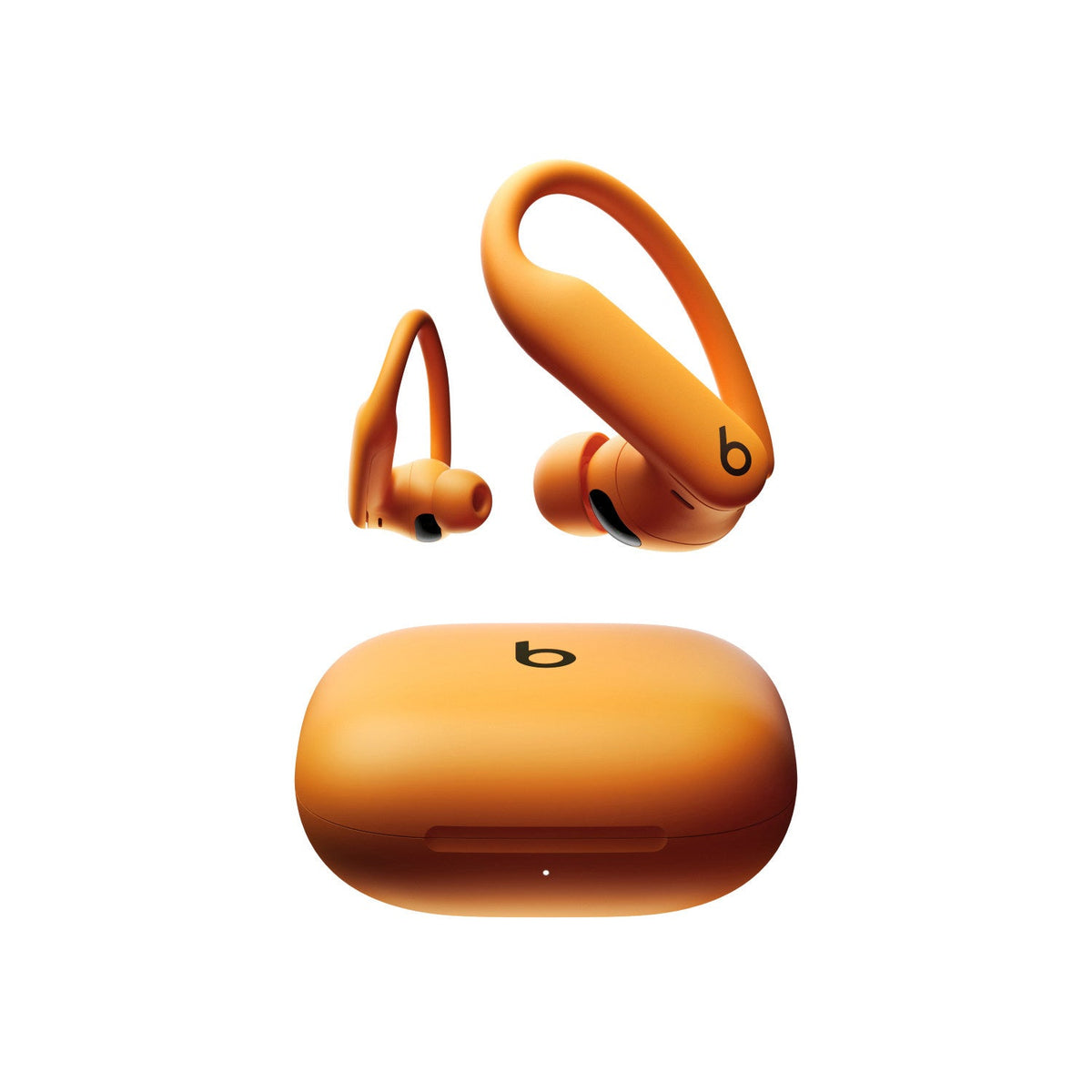 سماعات Beats Powerbeats Pro 2 برتقالية مع علبة الشحن اللاسلكية