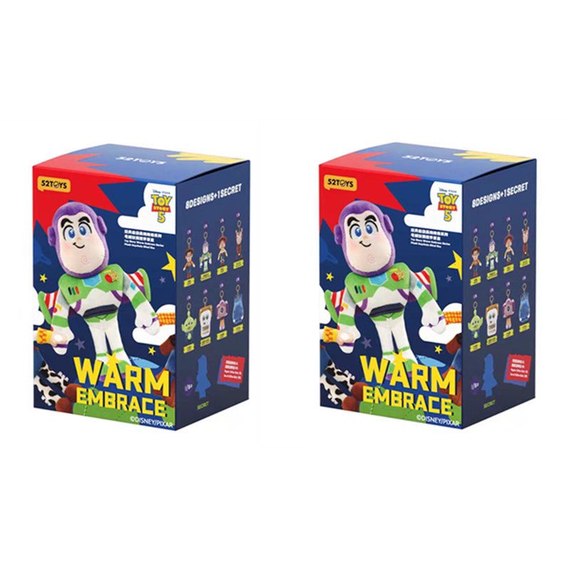 صندوق عشوائي Toy Story ميداليات قطيفة هدايا للأطفال - رفعة