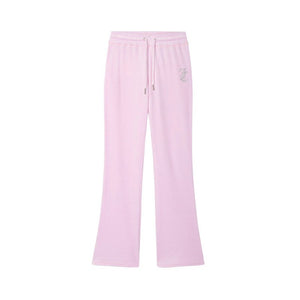 سروال نسائي طويل من المخمل القطني Juicy Couture - رفعة