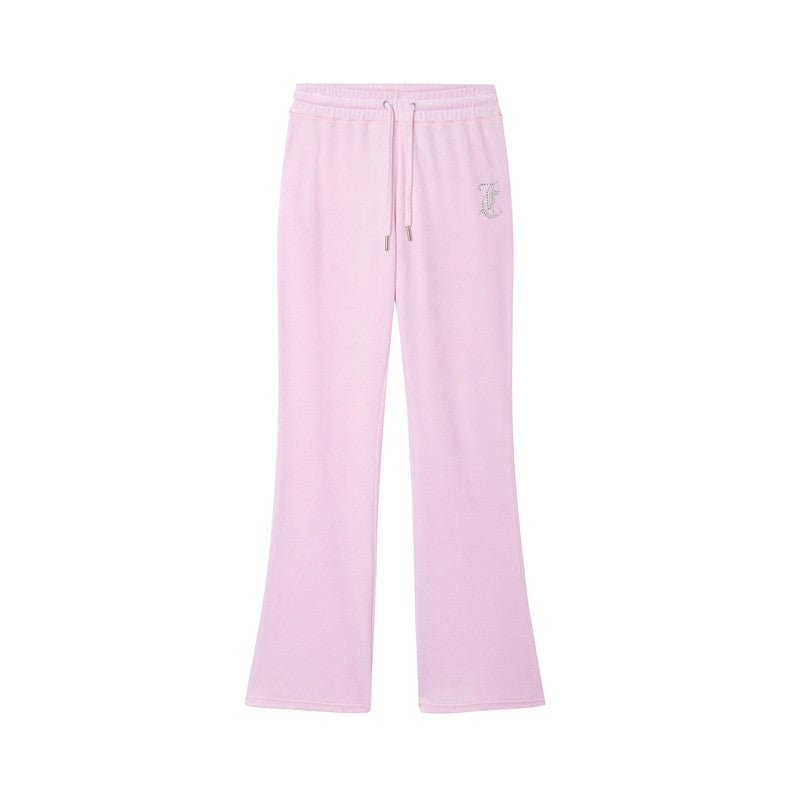 سروال نسائي طويل من المخمل القطني Juicy Couture - رفعة
