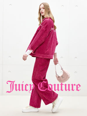 سترة نسائية Juicy Couture من الكوردروي السميك - رفعة
