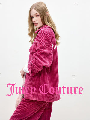 سترة نسائية Juicy Couture من الكوردروي السميك - رفعة