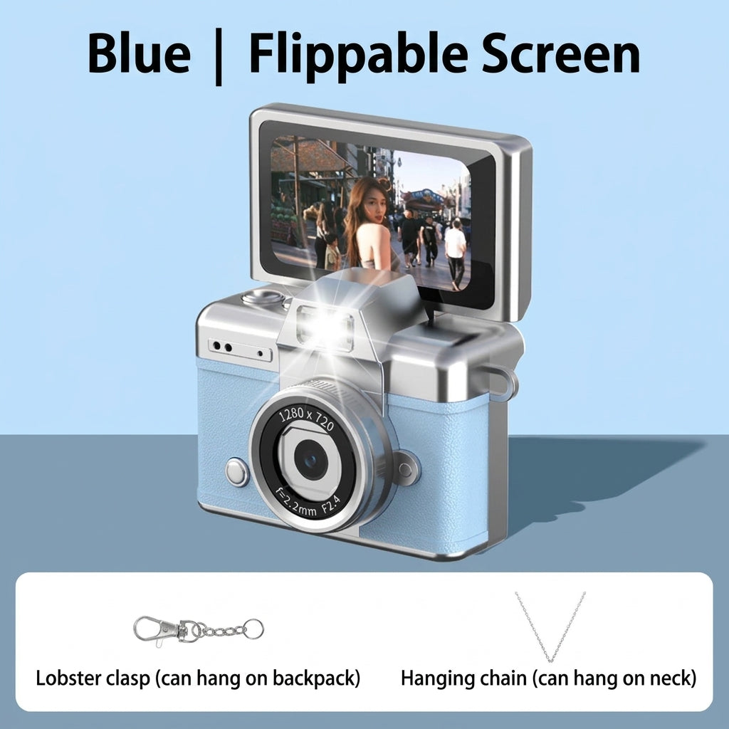 كاميرا تصوير اطفال باللون الأزرق