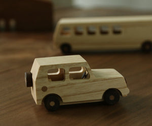 سيارات خشبية للأطفال Wooden Toys ألعاب خشبية - رفعة
