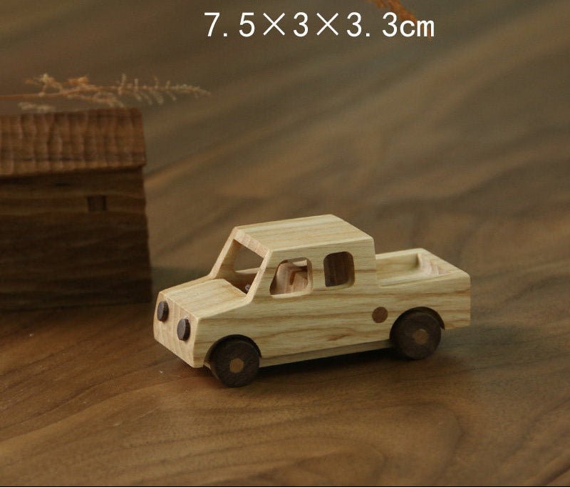 سيارات خشبية للأطفال Wooden Toys ألعاب خشبية - رفعة