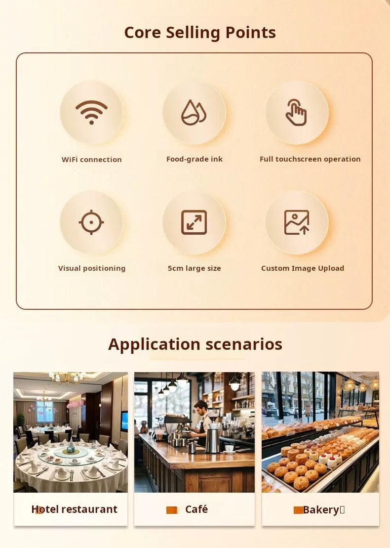طابعة قهوة محمولة EVEBOT Smart