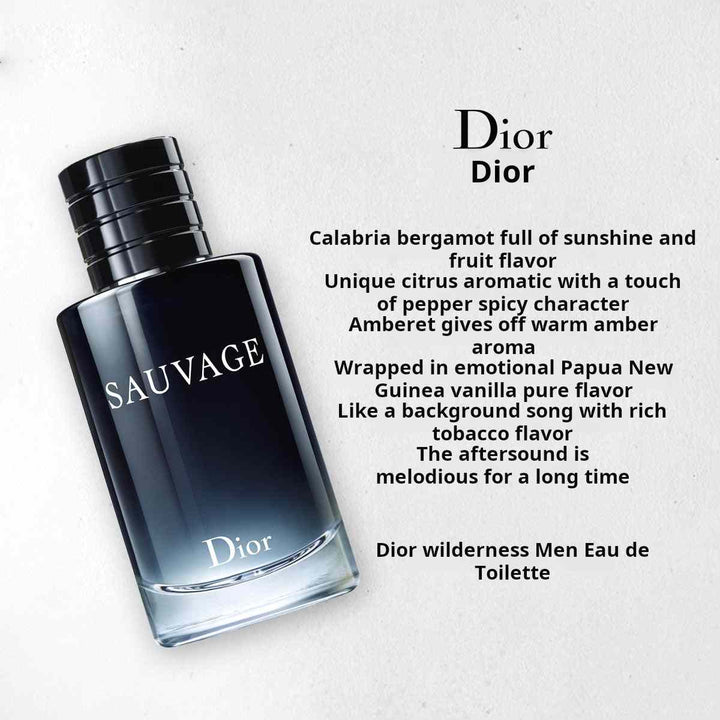 عطر ديور وايلد أوم أو دو برفوم عطر رجالي كلاسيكي  60ml