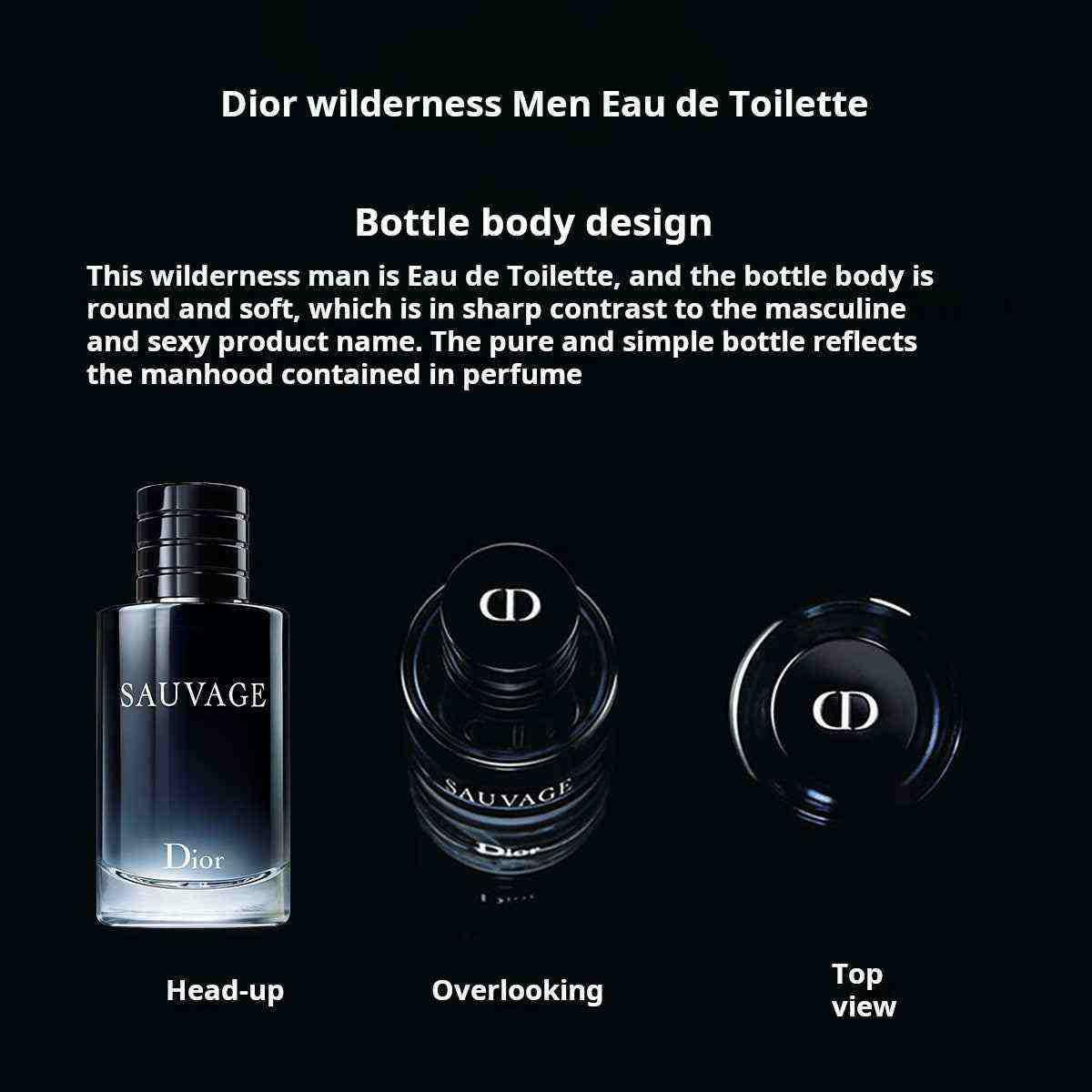 عطر ديور وايلد أوم أو دو برفوم عطر رجالي كلاسيكي  60ml.