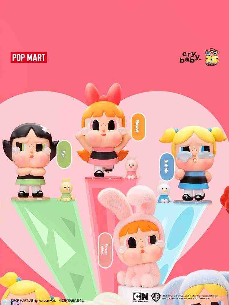 POP MART Crybaby x Powerpuff Girls Unique Powerpuff Girls Surprise