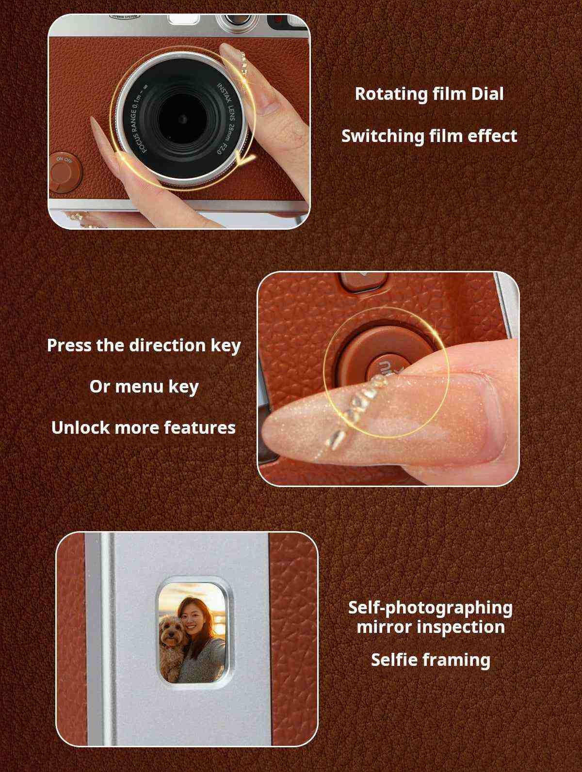 FUJIFILM Instax Mini Evo كاميرا انستاكس ميني.