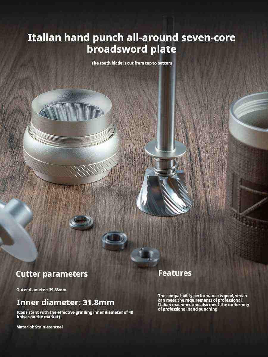 مطحنة قهوة يدوية 1Zpresso K-Ultra فائقة الدقة بضبط خارجي.
