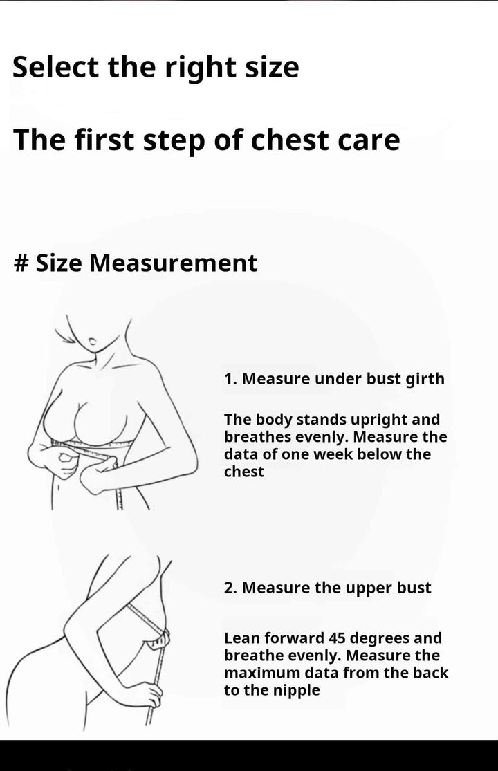 Sizing guide for SKIMS حمالة صدر triangle bralette showing how to measure under bust and upper bust accurately.