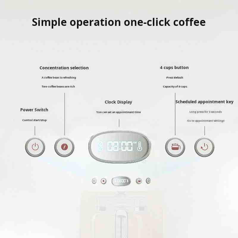 SMEG DCF02  سميج آلة تحضير القهوة بالتقطير من نوع.