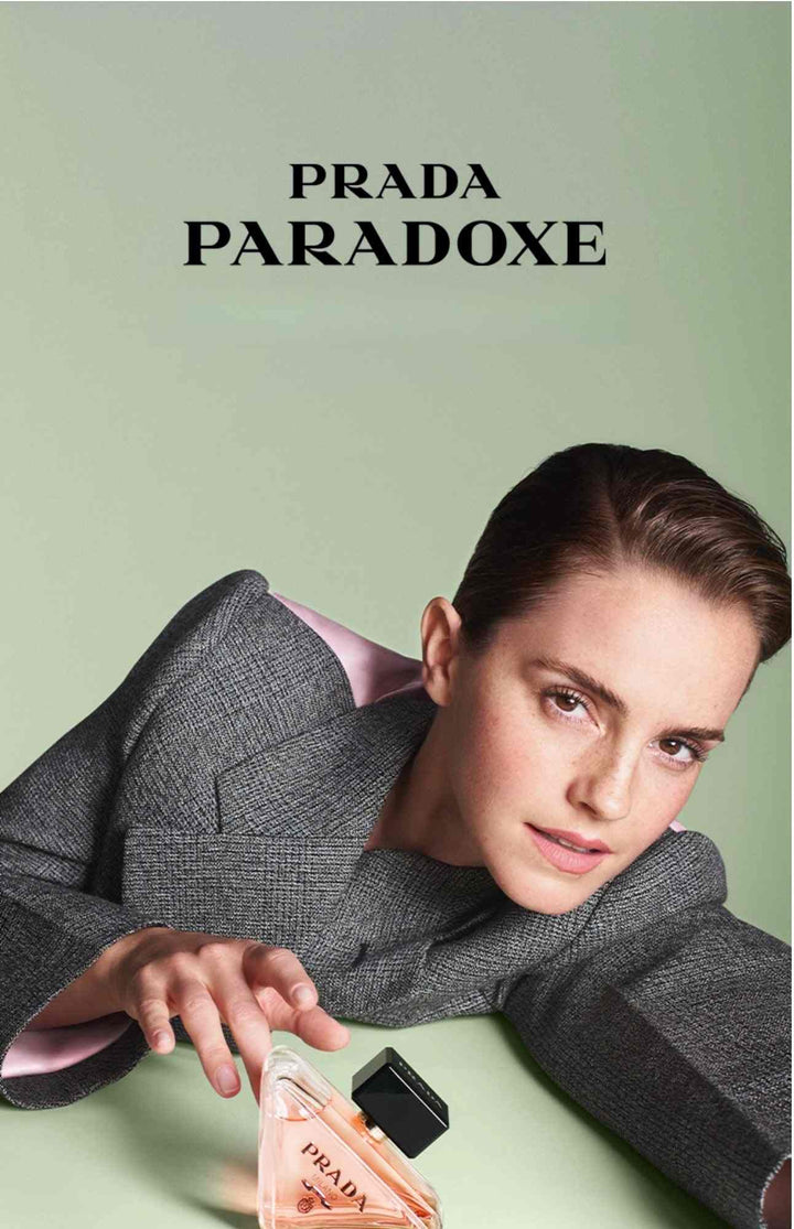 PRADA Paradoxe luxury women's perfume with elegant packaging and modern feminine scent