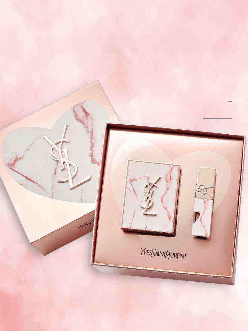 مجموعة YSL Pink Marble Limited Edition.