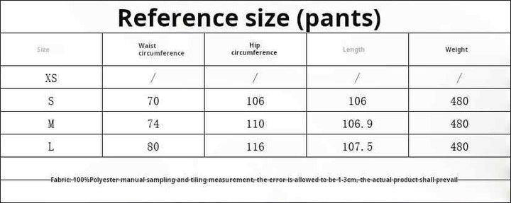 Summer 2025 women’s European and American style retro contrast shirt and straight pants size chart with waist, hip, length, and weight details