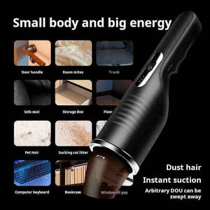 مكنسة كهربائية لاسلكية لبار القهوة | High Suction Power Coffee Bar Cleaner.