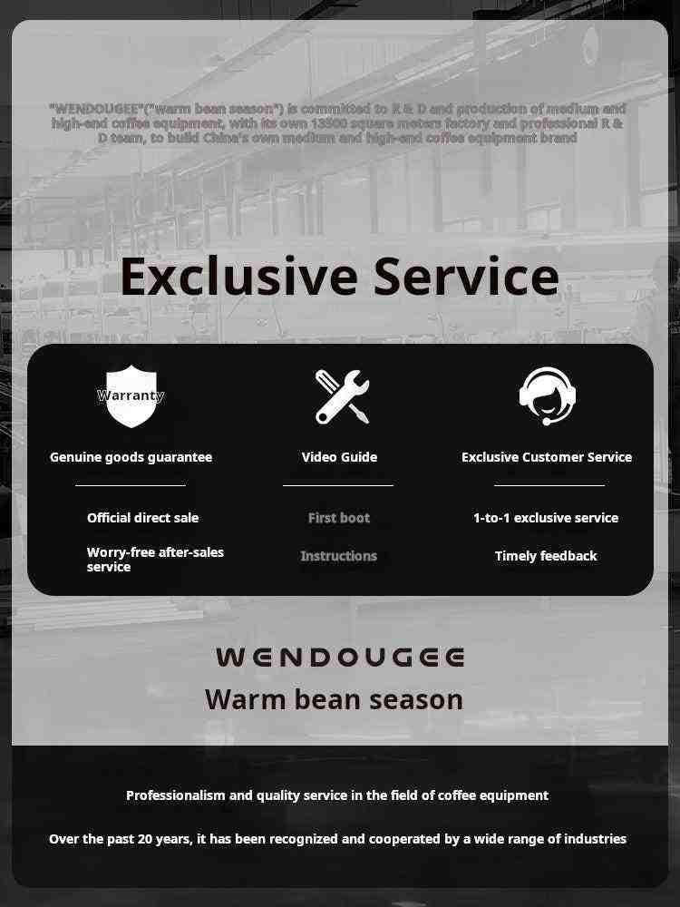ماكينة Espresso احترافية Wendougee DATA بتحكم ذكي بالاستخلاص.