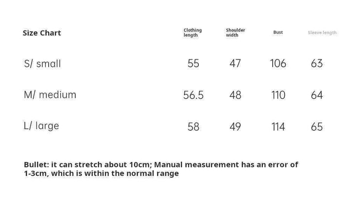 مخطط مقاسات جاكيت دنيم نسائي ببطانة فرو Barn Winter للشتاء والخريف 2025