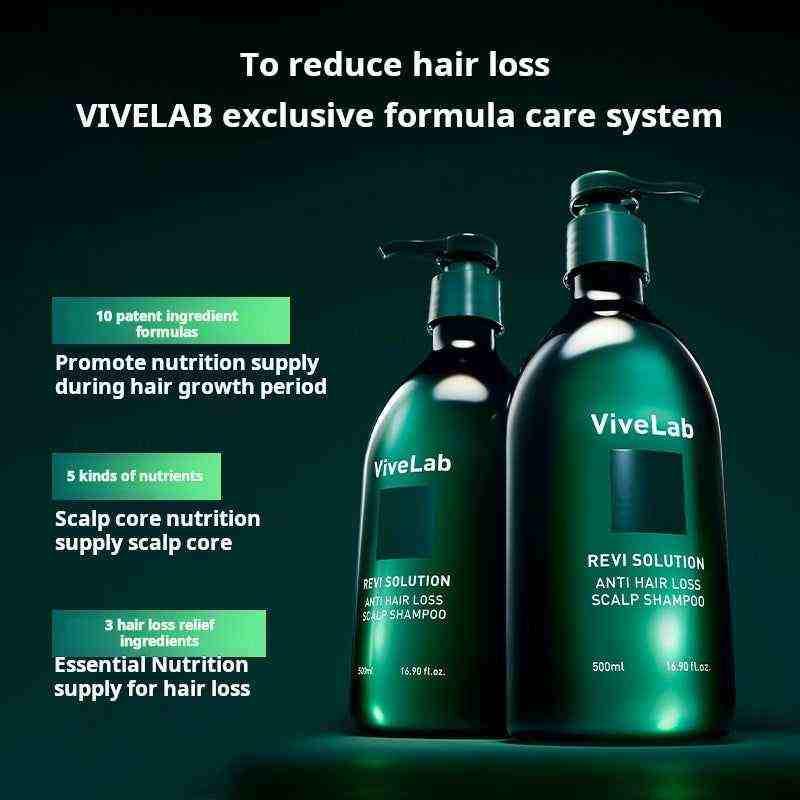 ViveLab shampoo for hair fall | شامبو فايفلاب لتكثيف الشعر ومنع التساقط 🌿 ✨.