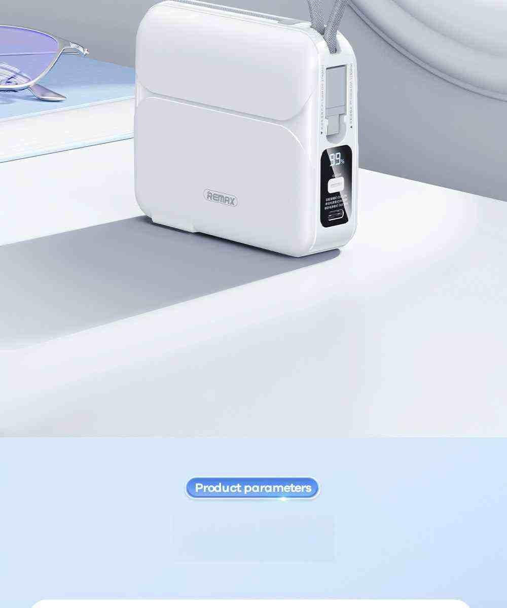 باور بانك REMAX بسعة 20000mAh مع شحن سريع PD27W.