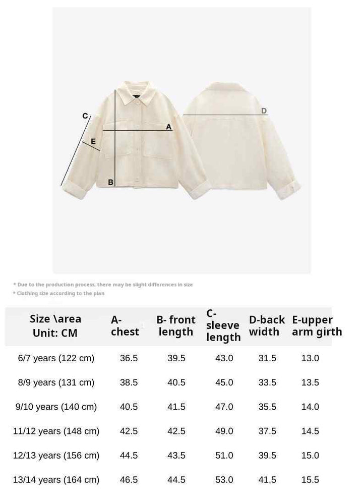 ZARA كارديجان نسائي بلياقة فرو أنيق مقاس الأطفال بتصميم مريح وكاجوال