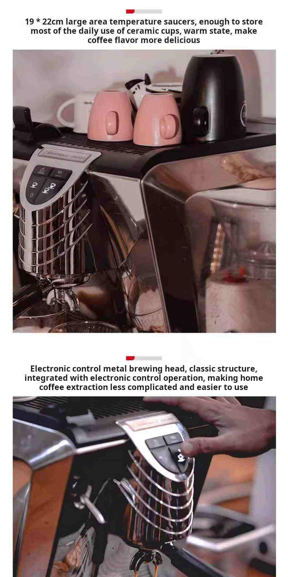 Nuova Simonelli Oscar II ماكينة Espresso إيطالية احترافية.