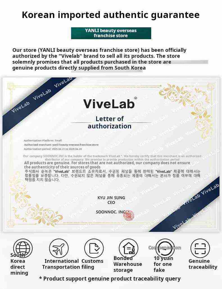 vivelab Scalp Care Serum with Korean authenticity guarantee for effective scalp treatment