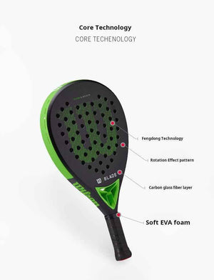 Wilson مضرب تنس باديل رسمي كربون فايبر احترافي للرجال والنساء | Wilson Padel Racket.