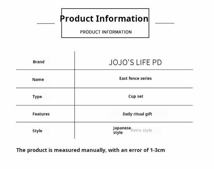 فنجان قهوة يدوي JOJO'S L.PD. East بتصميم ياباني ريترو وألوان ترابية وطبقة داخلية رمادية لامعة مع صحن متناسق مصنوع من سيراميك متين ومقاوم للبقع