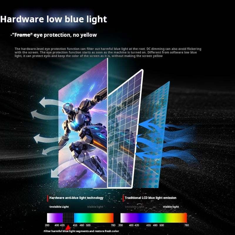 شاشة KTC 24-inch 260Hz monitor hardware low blue light gaming screen H25T7 third generation high refresh rate e-sports screen.