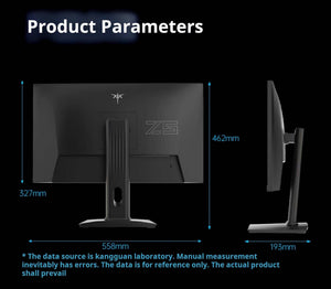 شاشة KTC 24-inch 260Hz monitor hardware low blue light gaming screen H25T7 third generation high refresh rate e-sports screen.