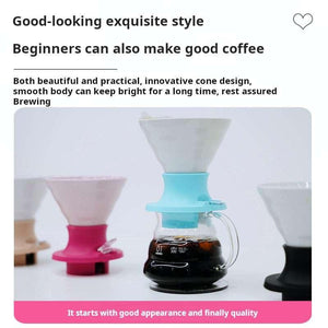 HARIO Ceramic Smart Cup with Switch Hand.