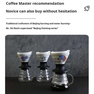 HARIO Tachibana Yoshichi Smart Cup & Teapot Set.