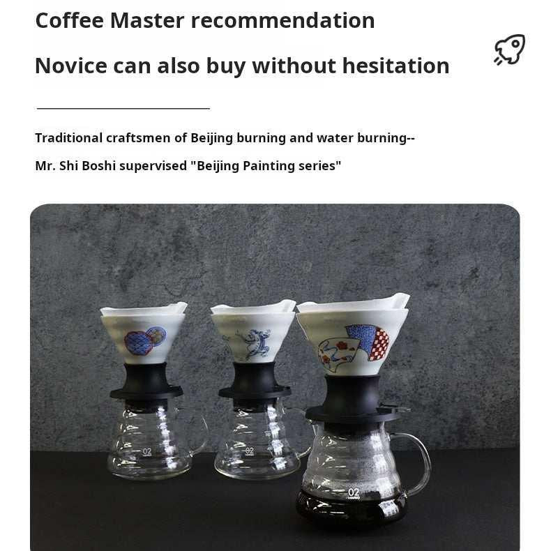 HARIO Tachibana Yoshichi Smart Cup & Teapot Set.