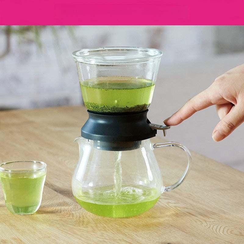 HARIO glass tea Brewer with valve TDR.