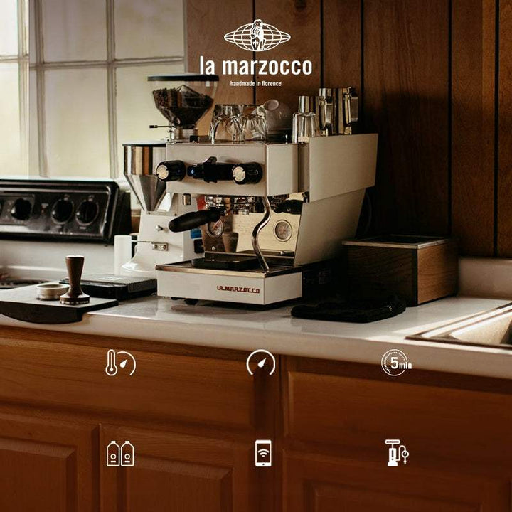 ماكينة قهوة La Marzocco Linea Micra إسبريسو منزلية صغيرة الحجم وأنيقة بأداء قوي وتصميم عصري