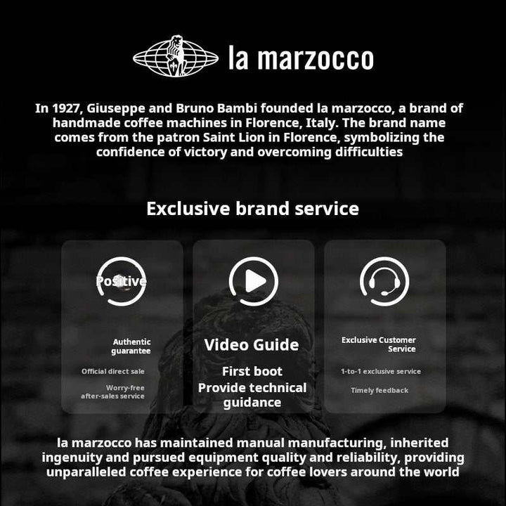 ماكينة قهوة إسبريسو منزلية صغيرة La Marzocco Linea Micra بتصميم أنيق وأداء قوي مع تحكم إلكتروني عبر تطبيق