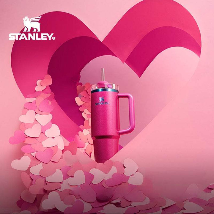 [Exclusive Gift Box] STANLEY thermal insulation straw cup large capacity fashion giant mug with high appearance