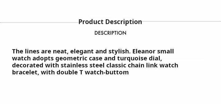 [End-of-Season Privileges] TORY BURCH ELEANOR Small Watch TBW1083